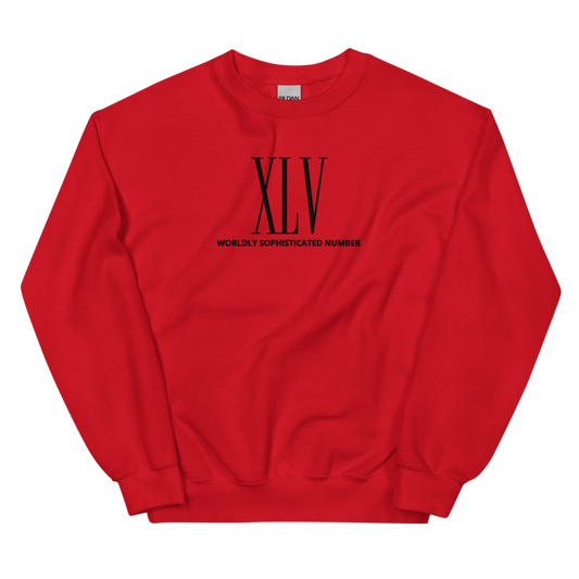 XLV Black logo Sweatshirt